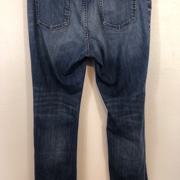 SOLD. Eddie Bauer curvy bootcut 14S distressed - Picture 10 of 13